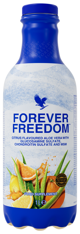 4-Pack Forever Freedom™ — Aloe Vera & mobilité — 4 × 1 L