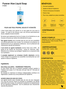 Aloe Liquid Soap® — Savon liquide doux