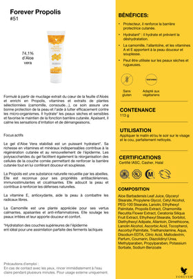 Forever Aloe Propolis Crème — Soin nourrissant visage et corps