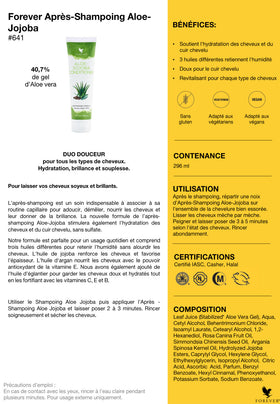 Aloe-Jojoba Conditioning Rinse® — Après-shampooing