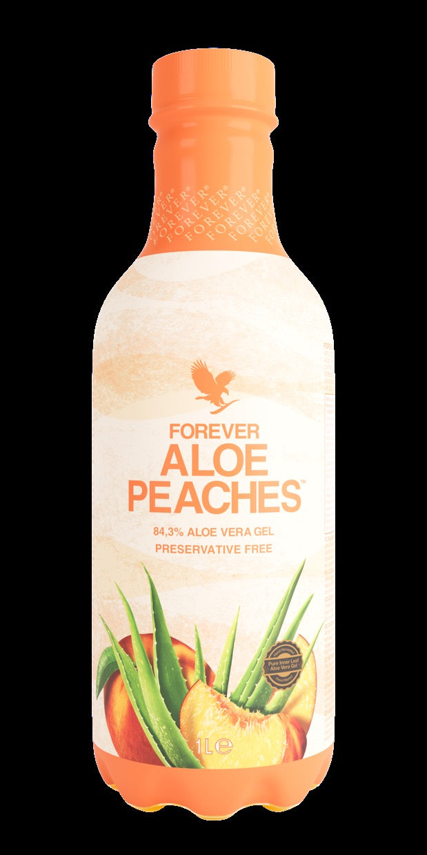 Forever Aloe Peaches — Aloe Vera et pêche — 1 L